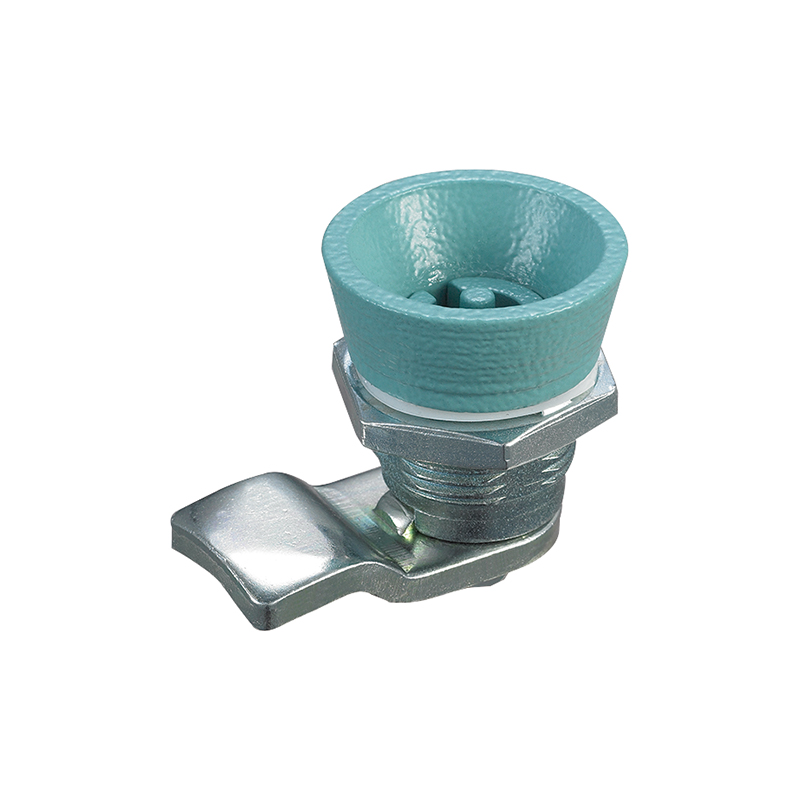 MS705-K01 Peacock Green Spray Plastik Pemegang Kunci Silinder